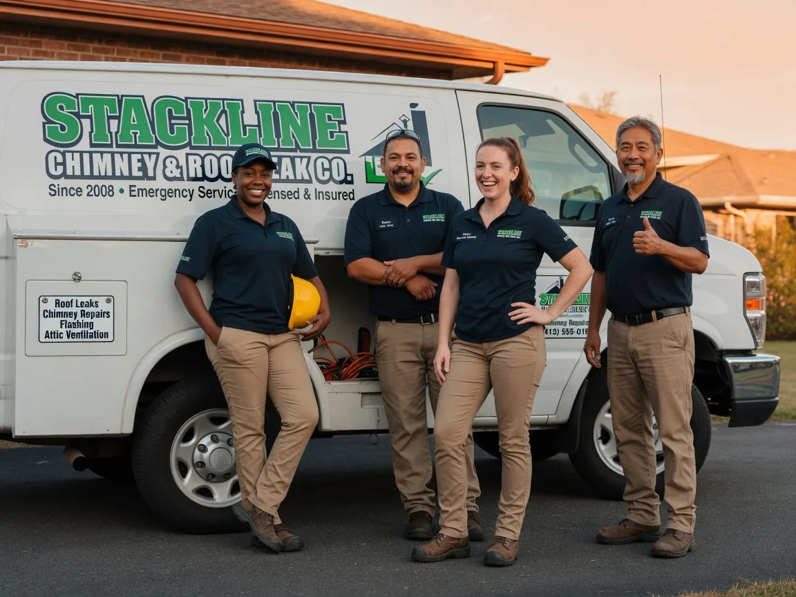 Chimney flashing repair company in Dublin, PA